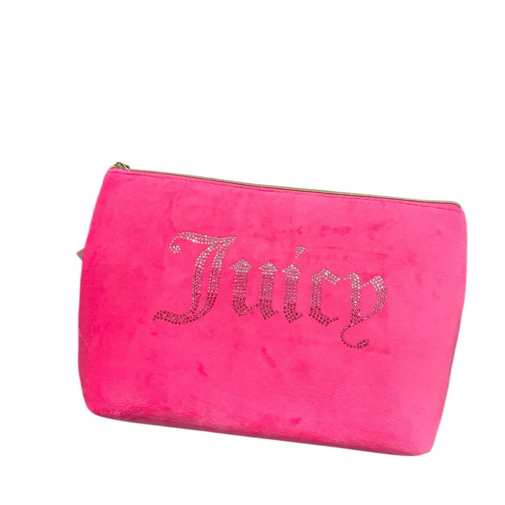 Juicy Couture Vibrant Pink Cosmetic Bag